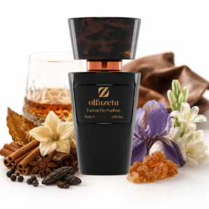 Olfazeta Midnight Man 088M Produktbild mit Gewürzen, Rum, Tabakblüte, Iris, Leder, Tuberose, Benzoeharz, Guajakholz und Tonkabohne