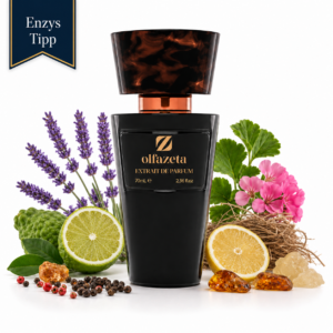 094M Revenant Intense Olfazeta Duft mit Enzys Tipp Badge und Duftnoten von Bergamotte, Pfeffer, Lavendel, Geranie, Patschuli, Vetiver und Ambroxan