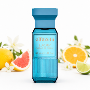 129 Chlorophyl von Olfazeta Luxury auf weißem Hintergrund mit fruchtig-frischen Duftnoten