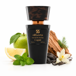 Olfazeta Cupid 140M mit Duftnoten wie Minze, grünem Apfel, Zitrone, Tonkabohne, Zedernholz und VanilleFragrancesandmore