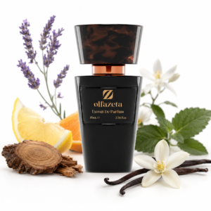 Olfazeta To The Edge for Him 152M Produktbild mit Lavendel, Zitrone, Orangenblüte, Patschuli, Vanille und Zeder