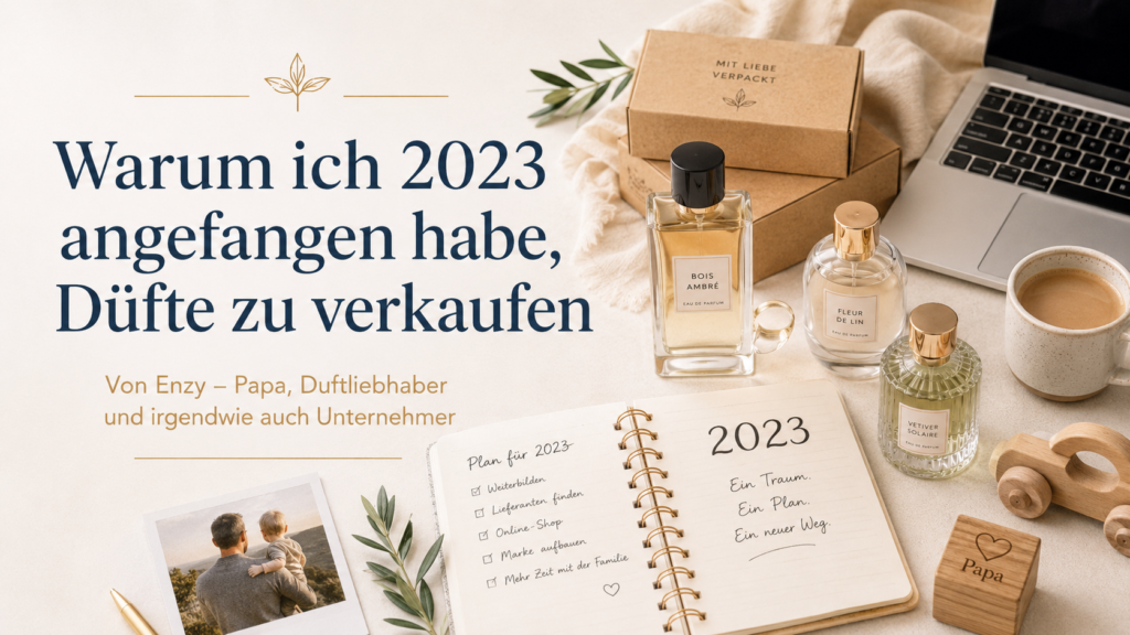 Warum ich angefangen habe, Düfte zu verkaufen