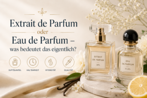 Extrait de Parfum oder Eau de Parfum – was bedeutet das eigentlich?