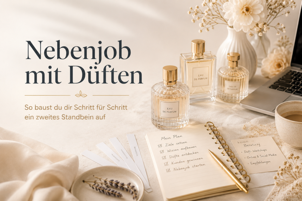 Nebenjob mit Düften – Duftkoffer und Parfums für den Start