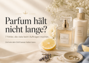 Parfum hält nicht lange? 7 Fehler, die viele beim Auftragen machen