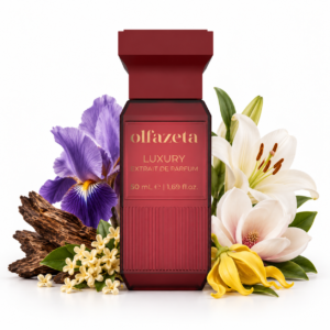 Olfazeta 146U Scarlet Flame Luxury Duft mit Iris, Lilie, Magnolie, Osmanthus, Ylang-Ylang und Georgywood