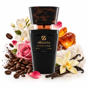 Olfazeta 105U Expresso Unisexduft mit blumigen Noten, Kaffee, Rose, Ambra, Moschus und Vanille
