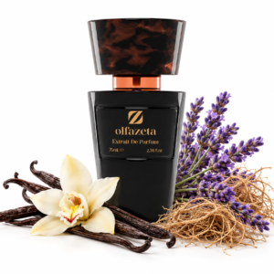 Olfazeta 162M Eternal Love For Him von Chogan – schwarzer 70-ml-Flakon mit Vanilleschoten, Lavendel und Vetiverwurzeln